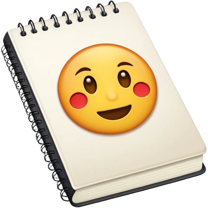 The notebook  emoji