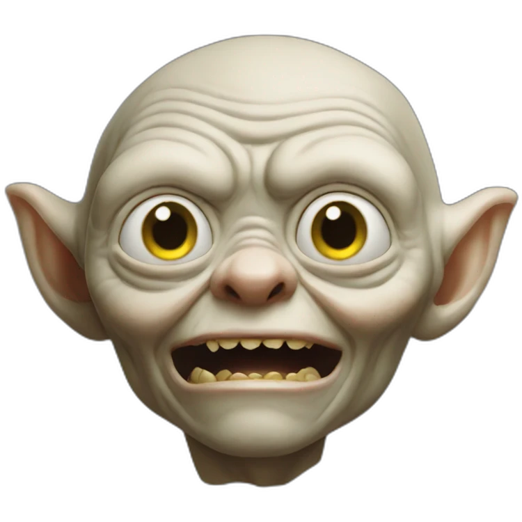 Gollum emoji