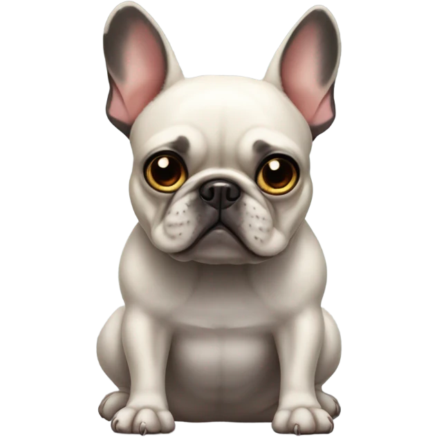 French bulldog emoji
