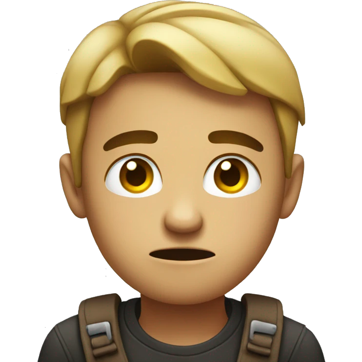 Annoyed and disappointed  emoji