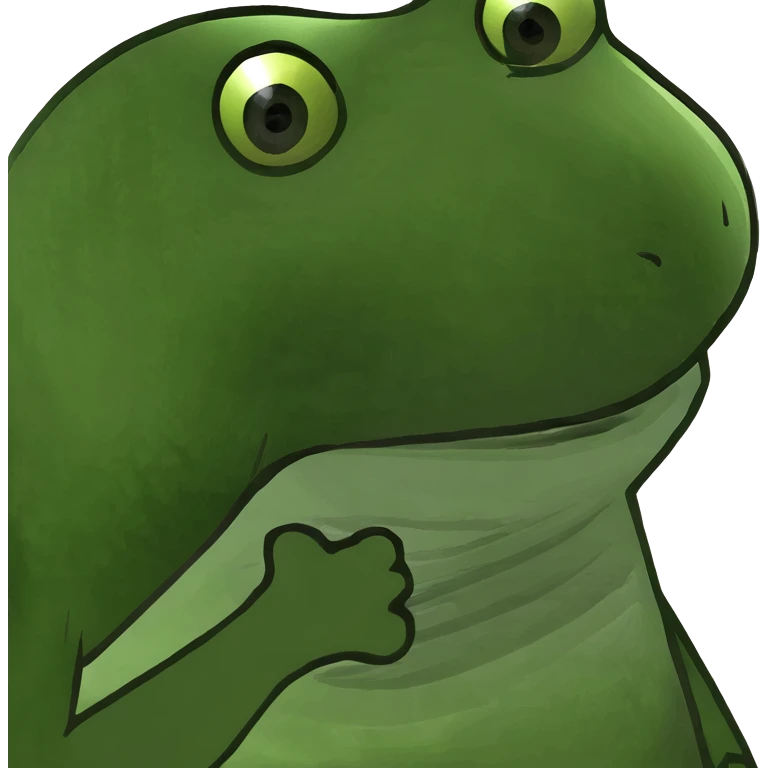 Frog emoji