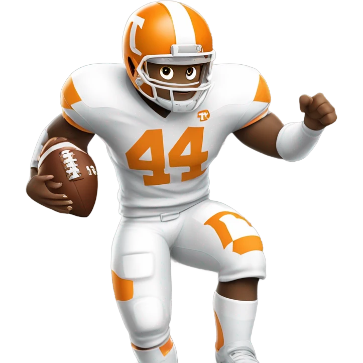 Tennessee volunteers football white person emoji