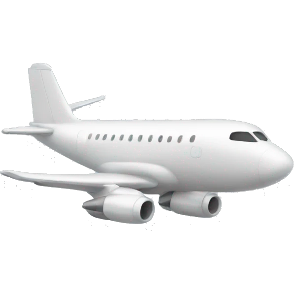 Plane on nose emoji