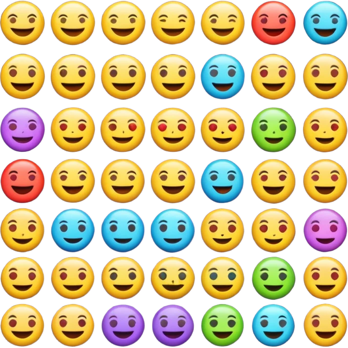 emoji pack for mobile social network emoji