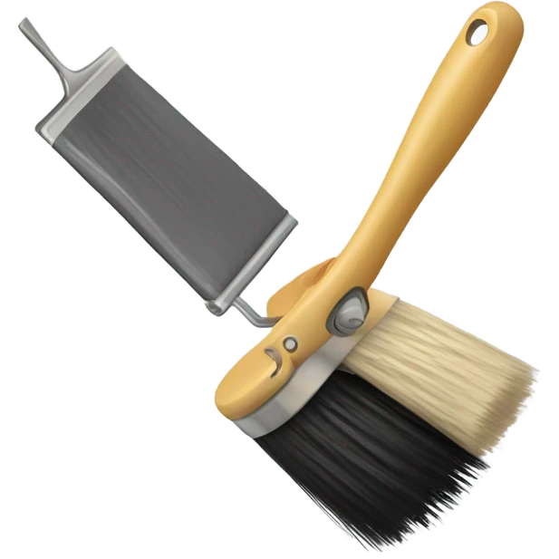 Rolling brush emoji