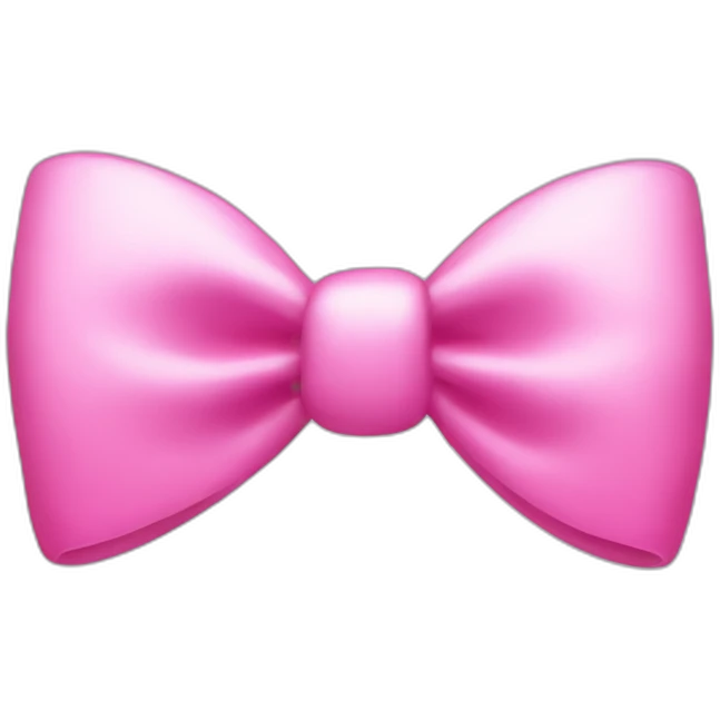 Hello kitty bow emoji