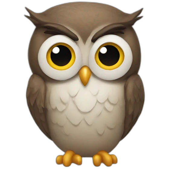 owl-sad emoji