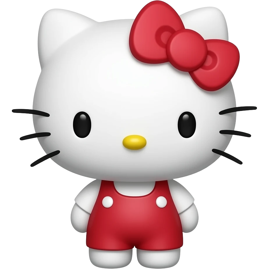 Hello Kitty boy friend emoji