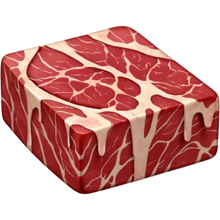 meat red emoji
