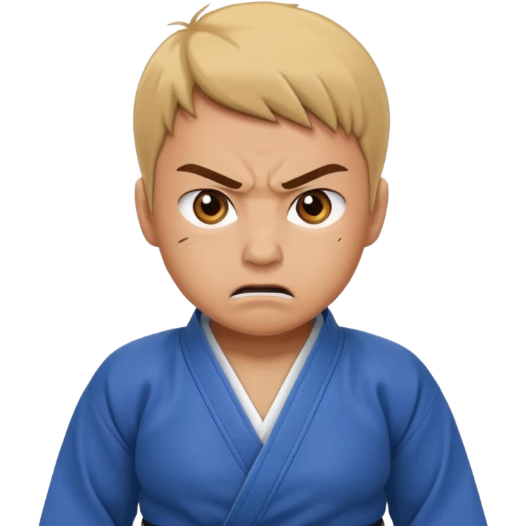 angry judo emoji