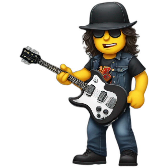 AC/DC band emoji
