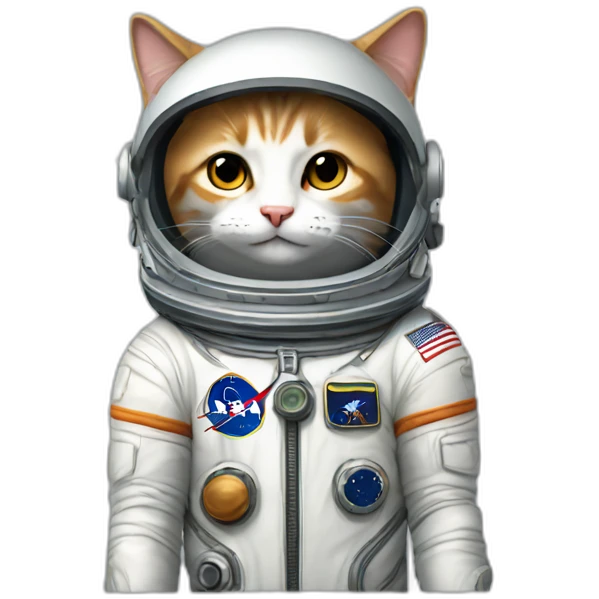 gato astronauta emoji