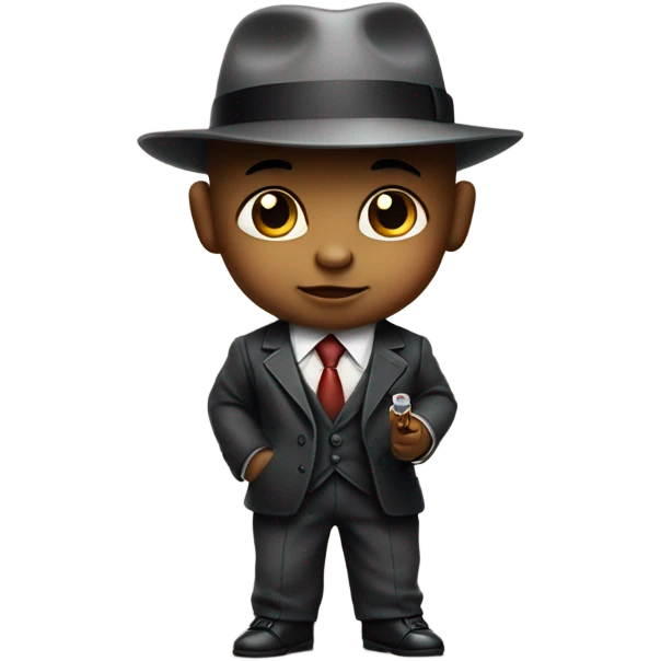Gangster baby emoji