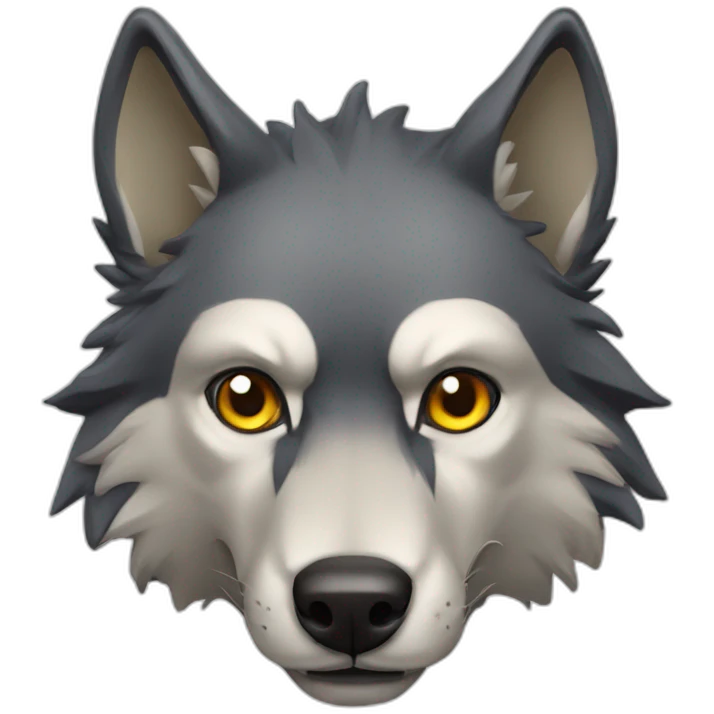 Loup garou emoji