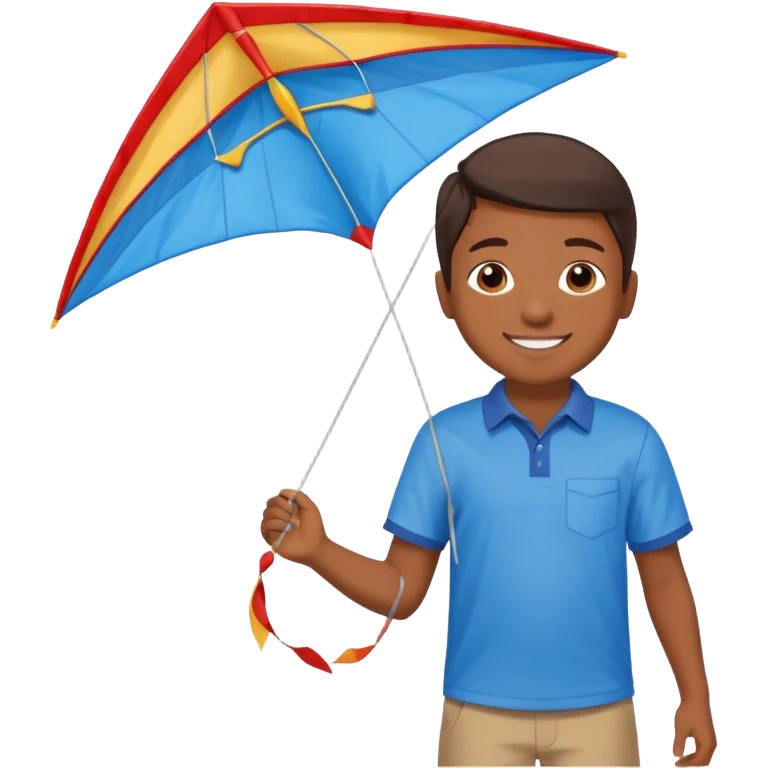 child with kite,Kite Flyers, big kite. emoji