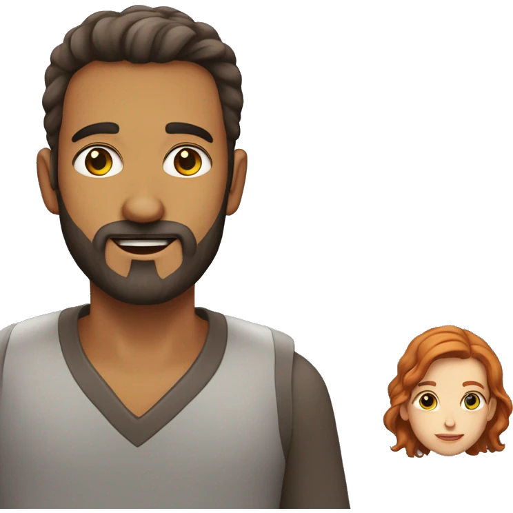 homem com barba ruiva emoji