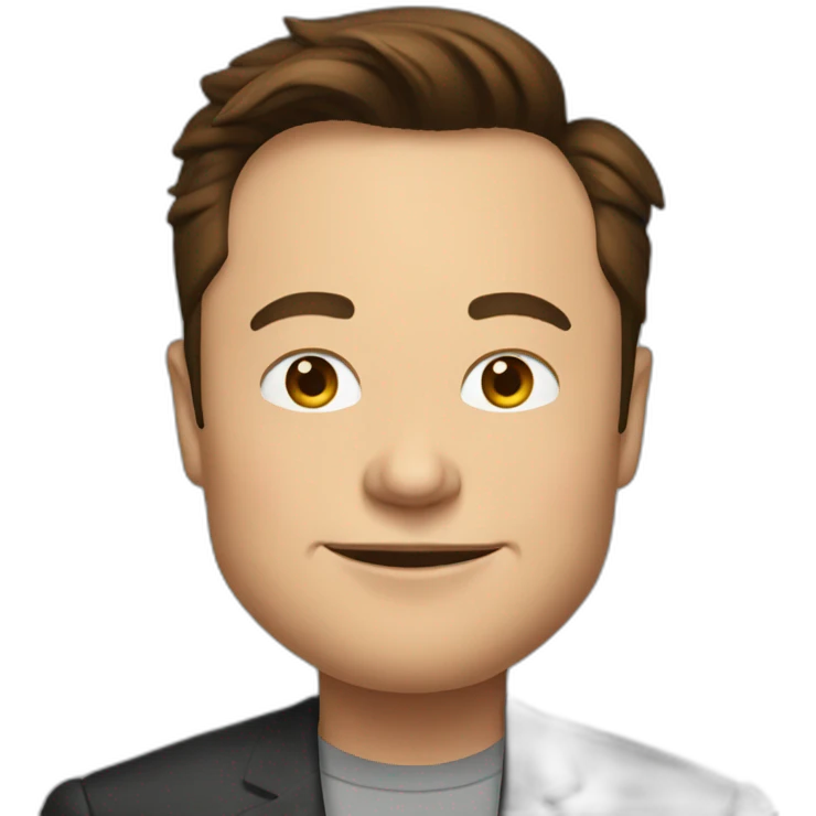 Elon Musk emoji