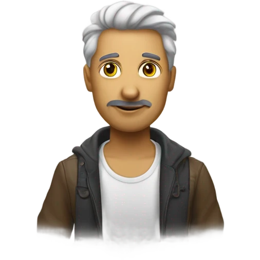 Пингвин мальчик рядом с собакой  emoji
