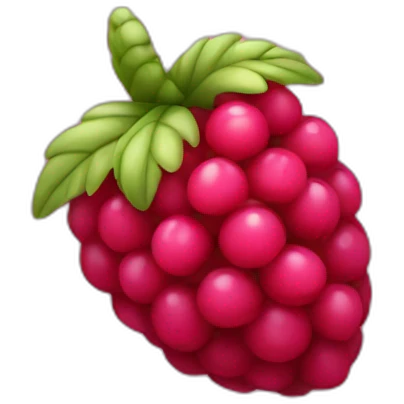 Raspberry emoji
