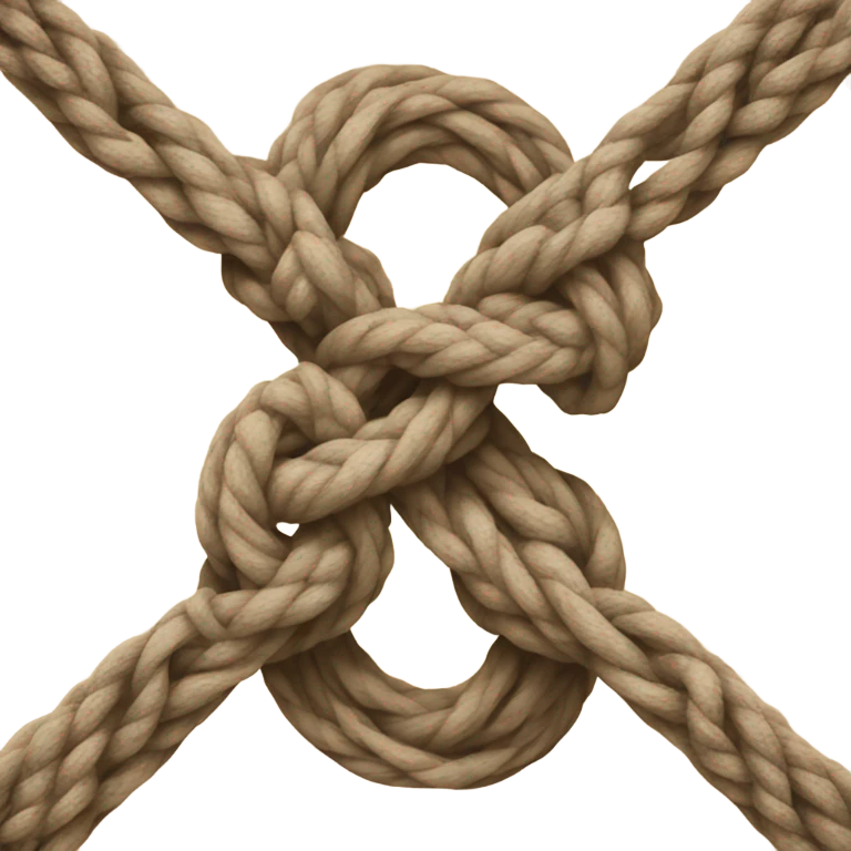 Untying a knot emoji