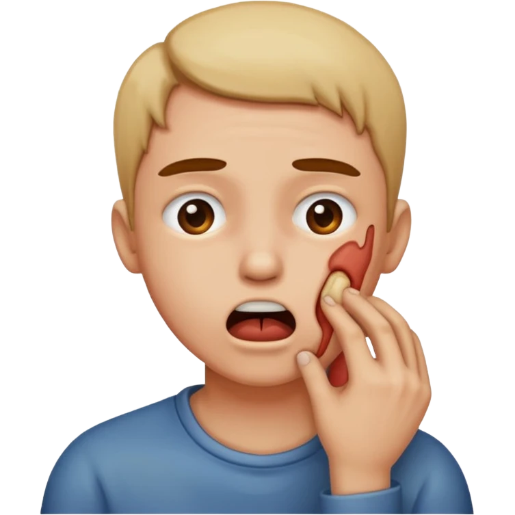 Person choking emoji