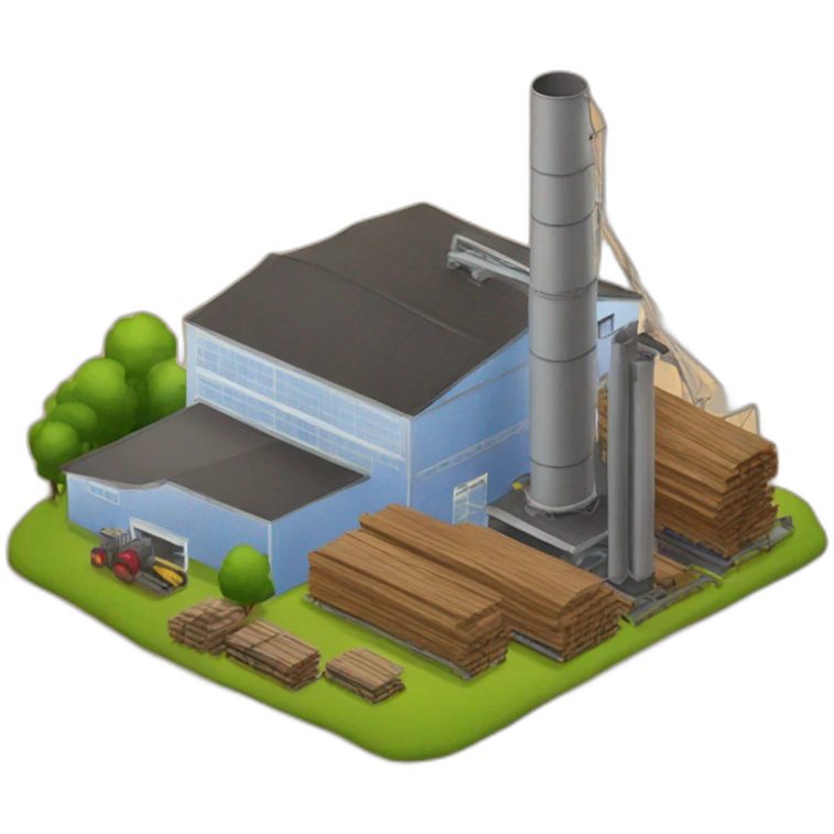 modern lumber factory emoji