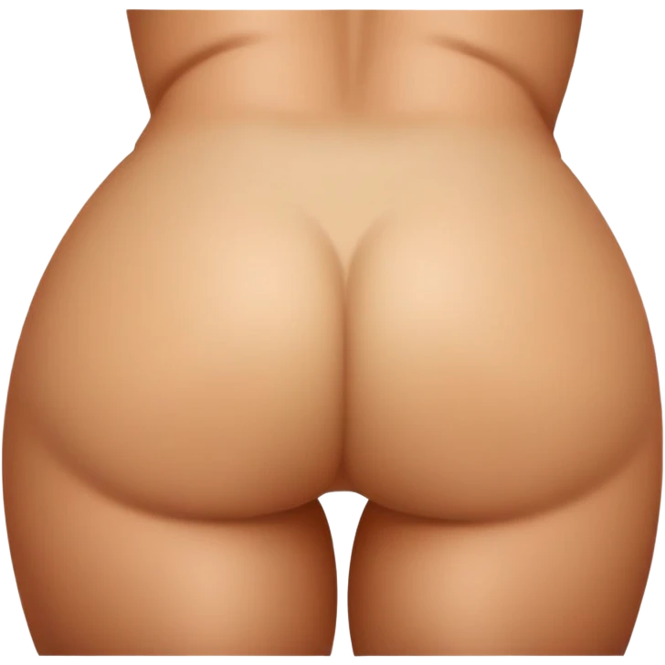 Fat butt  emoji