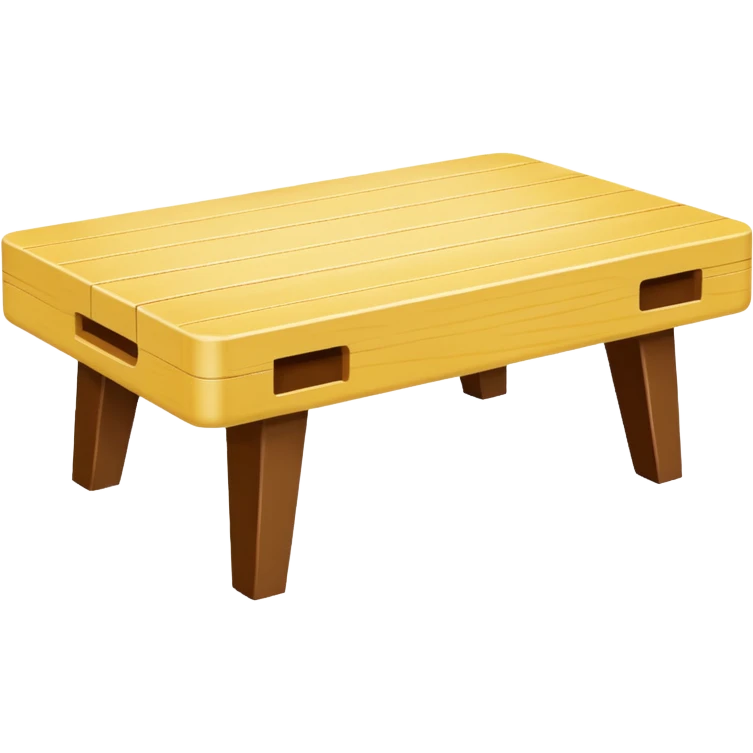 light yellow coffe table
 emoji