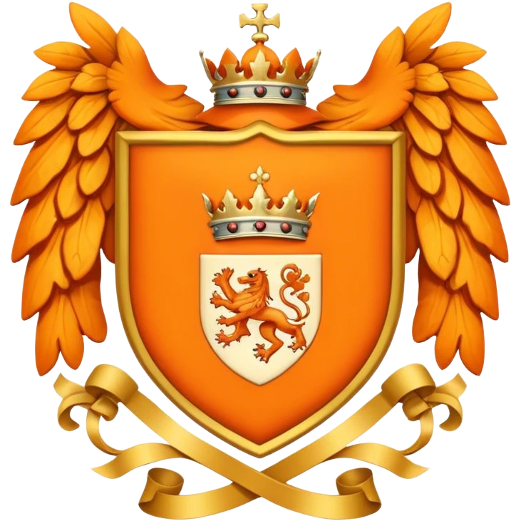 orange coat of arms emoji