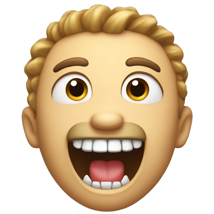 Sharp teeth emoji