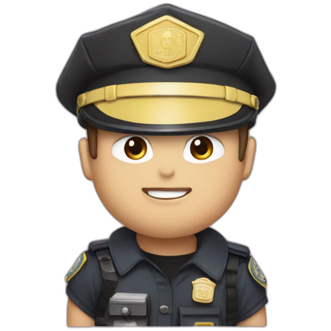 Bubble tea police emoji