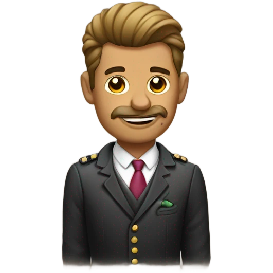 hombre mayor con tatuajes en la cara estilo emoji emoji