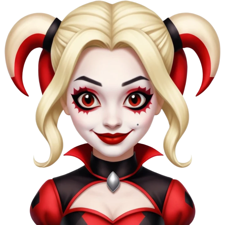 Harley Quinn from DC Comics emoji