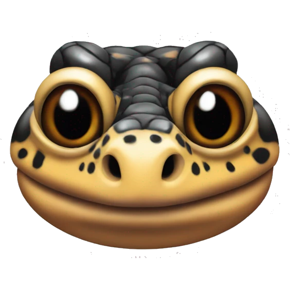 Gila Monster Head Front View emoji