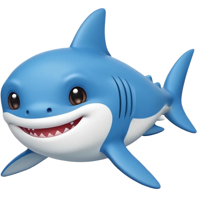 emojis.com cute-baby-shark,-simple,-friendly,-suitable-for-emoji-or-sticker emoji