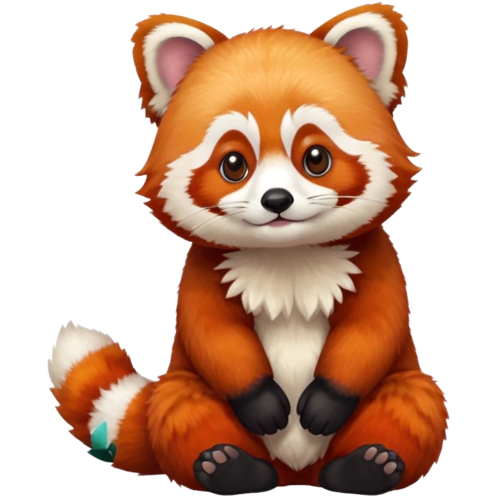Red panda emoji