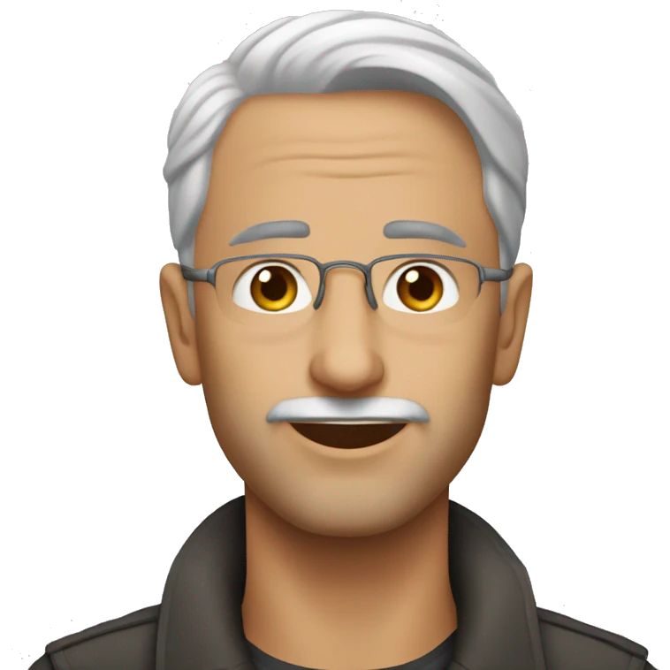 elinde kahve tutan bir iş adamı emoji