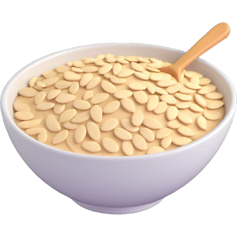 oats in a bowl emoji