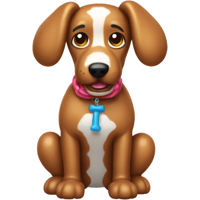 Balloon dog emoji