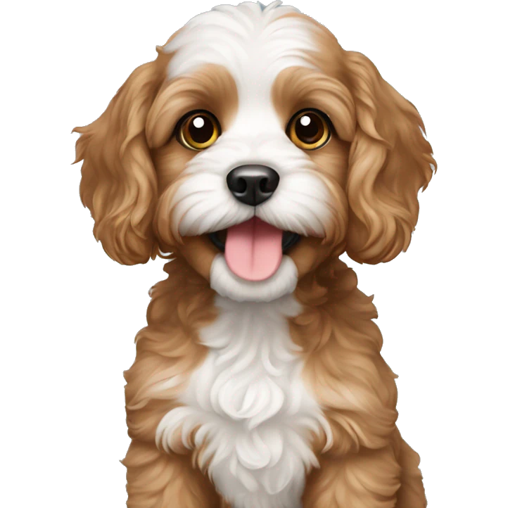 Cavoodle puppy emoji