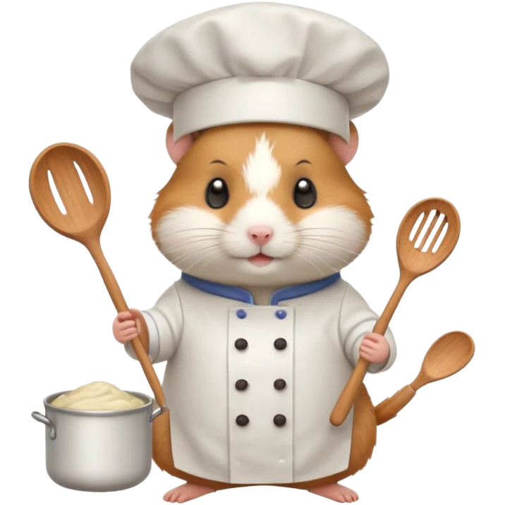 hamster chef emoji