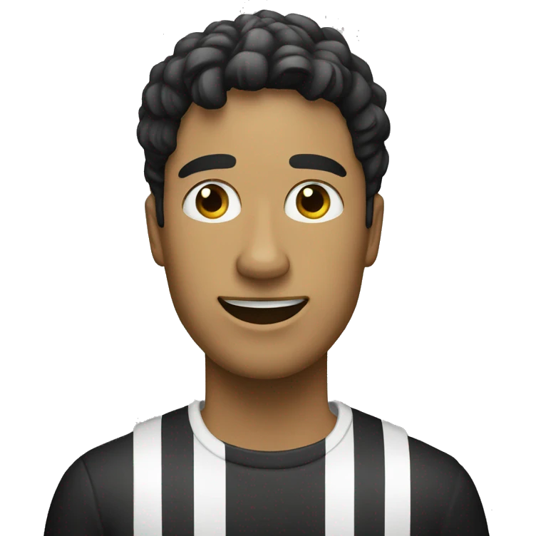 Persona con perro blanco y negro emoji