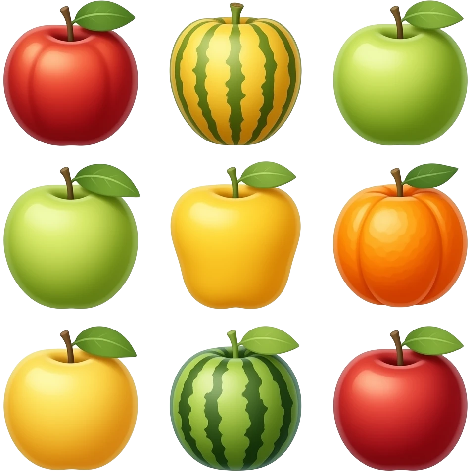 many Fruits emoji
