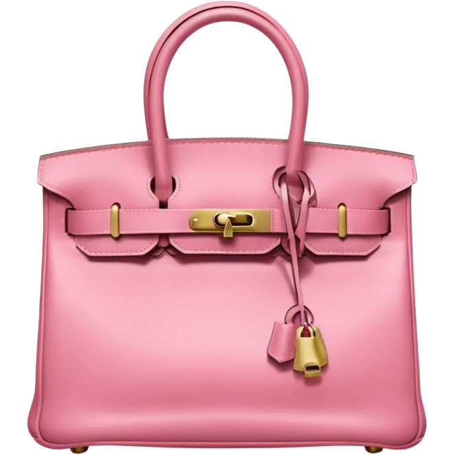 birkin bag pink ultra K emoji