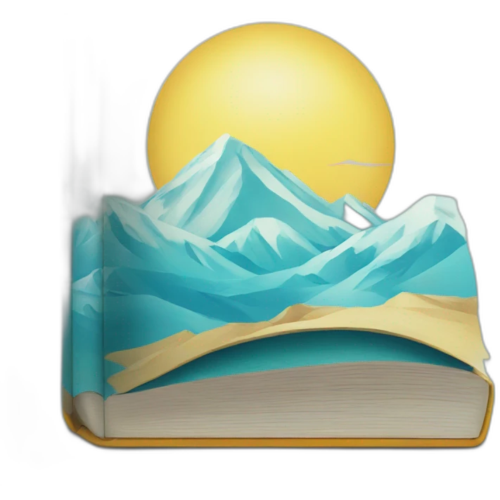 book cover about kazakhstan emoji