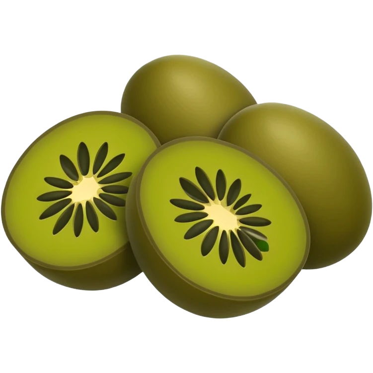 black and green olives cut emoji