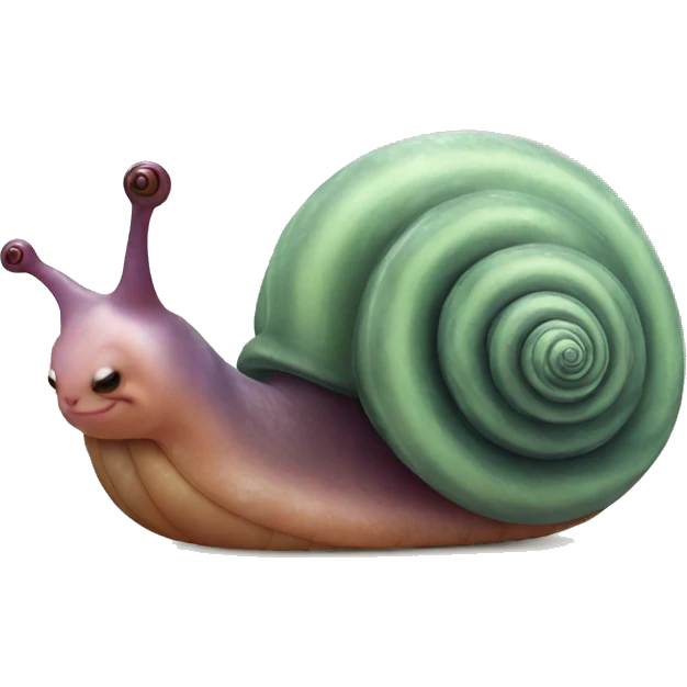 Bear snail emoji