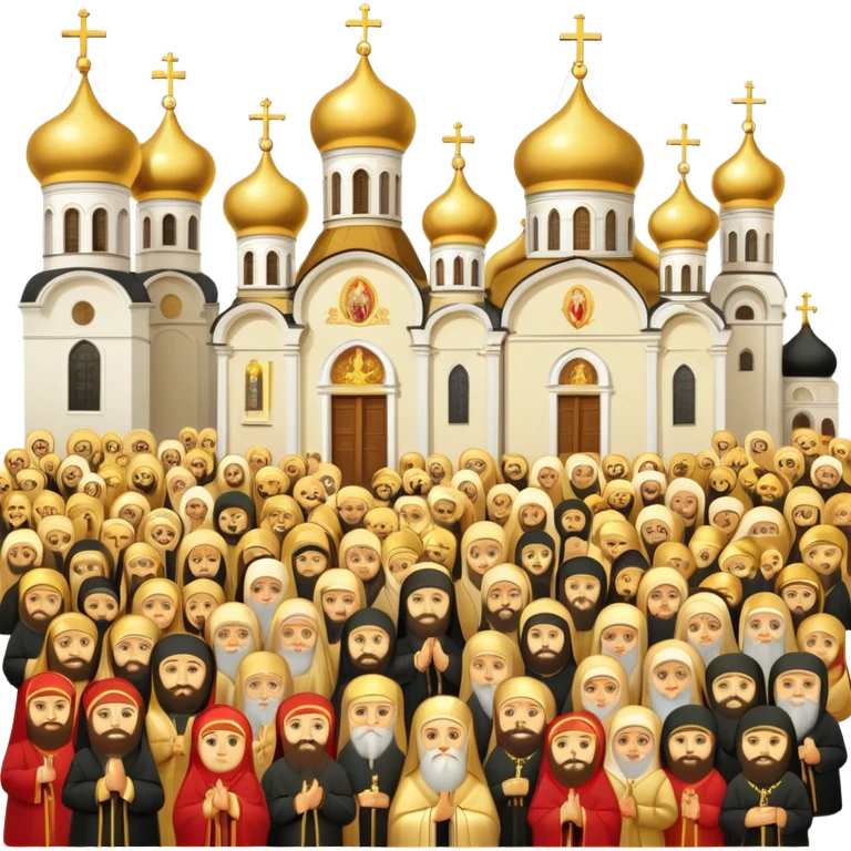 Russian orthodox church celebration emoji