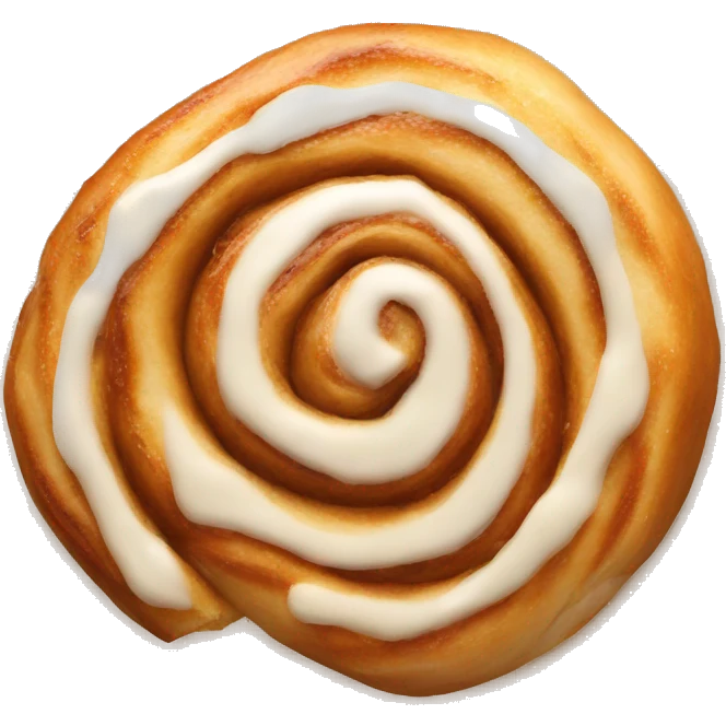 Cinnamon roll emoji