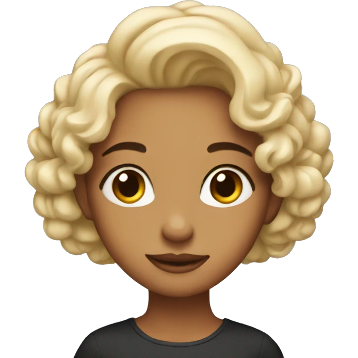 cute and beautiful woman emoji